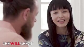 A cheating husband's betrayal sparks a private lesson with Marica Hase