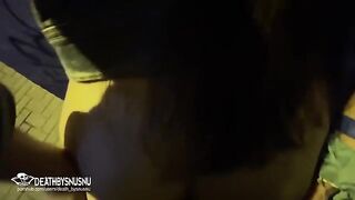 Public sex with Spanish chick after a party in Murcia