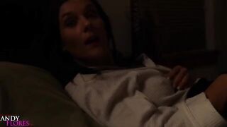 A hot teacher seduced her students during a sleepover