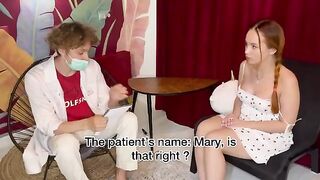 The doctor was upset when the girl lied about her purity, but they reached an agreement