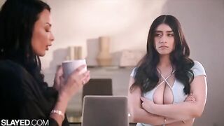 Teacher Anissa fucked student Violet in steamy SLAYED scene