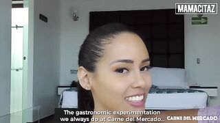 Brunette beauty Andreina De Luxe shakes big ass with passion