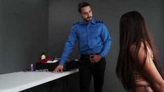 TSA agent found naughty toys in my bag and took me to his office