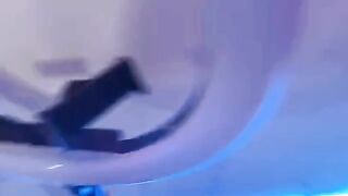 Stepmom washes dishes in her underwear; son gets horny and fucks the hot lady