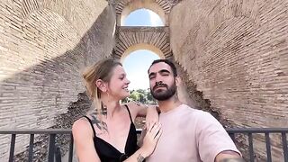 Date night in the Eternal City turns into passionate roaming