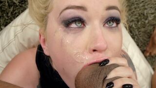 Blonde girl Misha Cross fucked deeply in her ass hole - Her Limit