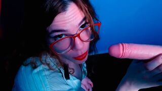 The professor teaches her students how to have sex using ASMR
