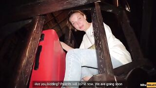 My little stepsister agreed to do blowjob for me - POV 4K