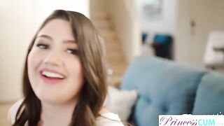 Alyx Star gets creampied by stepbro in a steamy scene