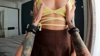 The girl is a master of oral sex, watch her in action!