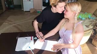 The student could not pass the subject, so she had to try other means