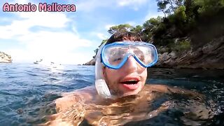 I was sailing with my friends when I saw a mermaid porn star