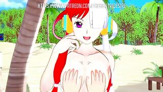 Hentai One Piece action with the best Uta’s song