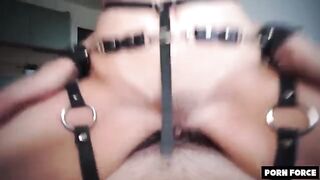 Petite teen gets used as a toy for hardcore sex