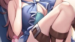 Raphtalia serves your dick in this hentai JOI scene from Shield Hero