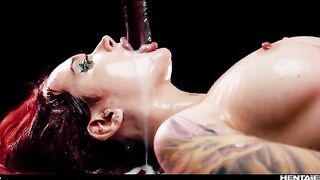 Hottest girls get banged and filled with cum by huge Monsters