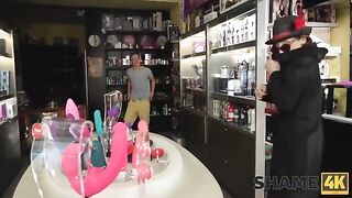 Older woman is addicted to big dicks and she got one at her house