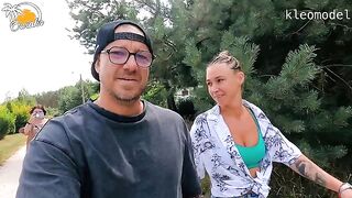 Two couples fucking in public, real action with Owiasks Couple