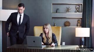 A married woman, Lena, is having an affair with someone close in this intense scene