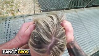 Carla Boom gets her booty smashed in public by Emilio Ardana