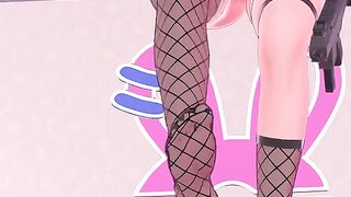 Futa MILF pegs her partner, but then she gets spanked and cums herself
