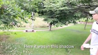 Outdoor sex in the park with friend Savannah Watson