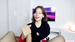 The girl likes to be fucked in the mouth and on the face - hiyouth