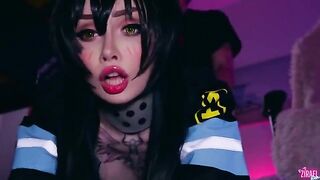 Cosplay girl Tamaki gets fucked by a guy - CUT version