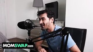 Latino guys fuck their stepmoms in a steamy swap
