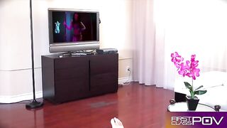 The hottest whore in the world, Adriana Chechik, gets her pussy filled with cum