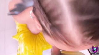 Handcuffed MILF with a big ass gets fucked hard in POV