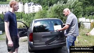Outdoor group sex with Germans is always the best - Egon Kowalski