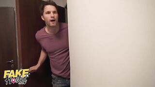 Fake Hostel sex with Lily Joy and Sofia Lee