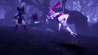 Under The Witch Alpha - Introduction of the Heroine Alice, a femdom animated movie
