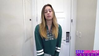 A stepbrother is annoyed when his stepsister keeps him awake early in the morning