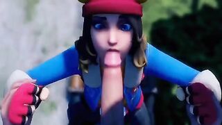 Fortnite compilation of blowjobs with the hottest skins in stunning 4K