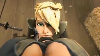 Fortnite compilation of blowjobs with the hottest skins in stunning 4K