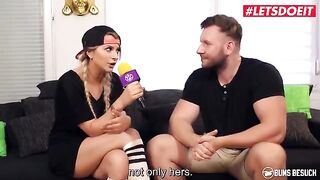 Hot interracial sex with Josy Black and amateur guy