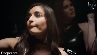A mistress pushes her sub to the limit in a steamy Deeper scene