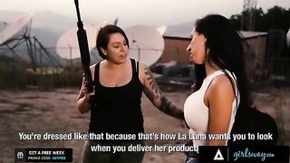 The boss of the Femdom Cartel, Luna Star, teaches apprentices