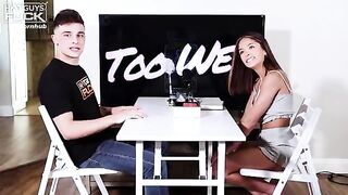 The HGF Experience Live Sex Gameshow - Chase Man Tames This Petite Beast!