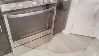 Peeing, Spreading, Dildo Riding & Panty Stuffing Try-in-Haul - Grey Desire