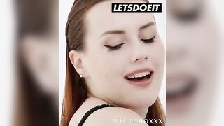 The cute redhead Charlie Red wants to be filled with cock early in the morning