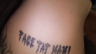 The couple has a passionate and rough sex session, with an intense finish