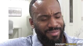 Avery Black, the hot babysitter, takes care of Jovan Jordan’s impressive endowment