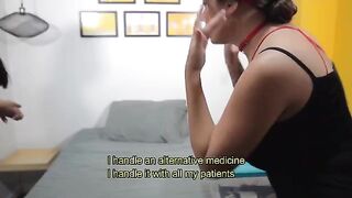 The doctor's visit calmed Salome Gil's health issue with intense sex