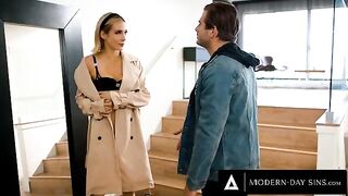 Aiden Ashley gets her cunt destroyed by a furious BF in HD