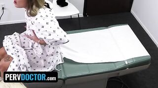 The doctor's office is the place for steamy encounters with Mimi Monet