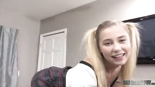 Carolina Sweets is a good girl for step daddy in every way