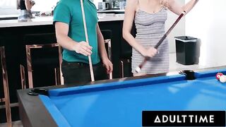 Two hot babes Paige Owens and Kay Lovely fuck with a guy in an intense threesome